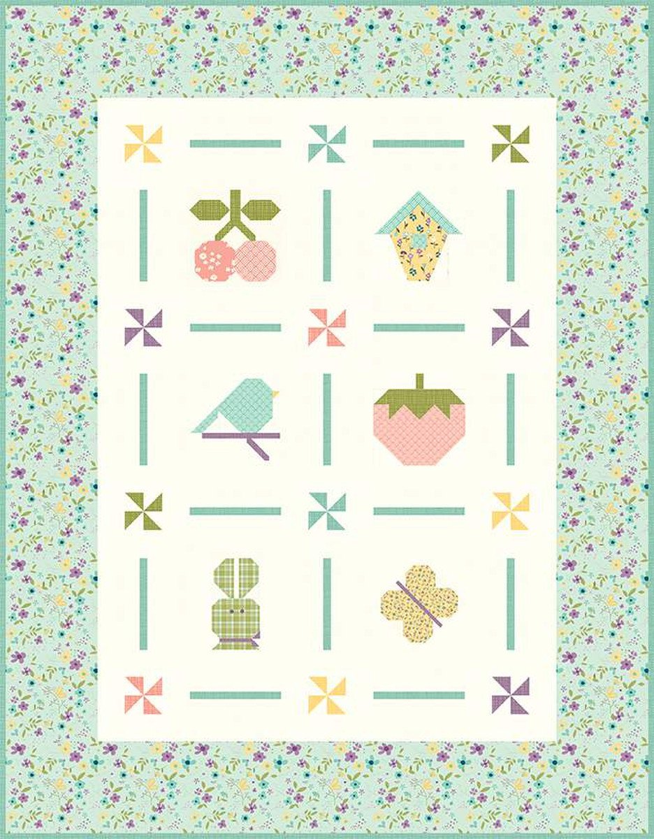Hello Spring Quilt Pattern 043779007740