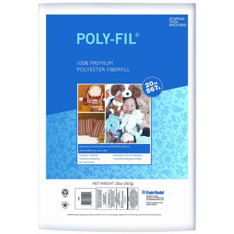 PolyFil Premium Polyester Fiberfill 12 ounces 035352102126