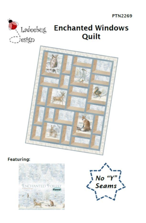 Enchanted Windows Quilt by Ladeebug DesignsPTN2269