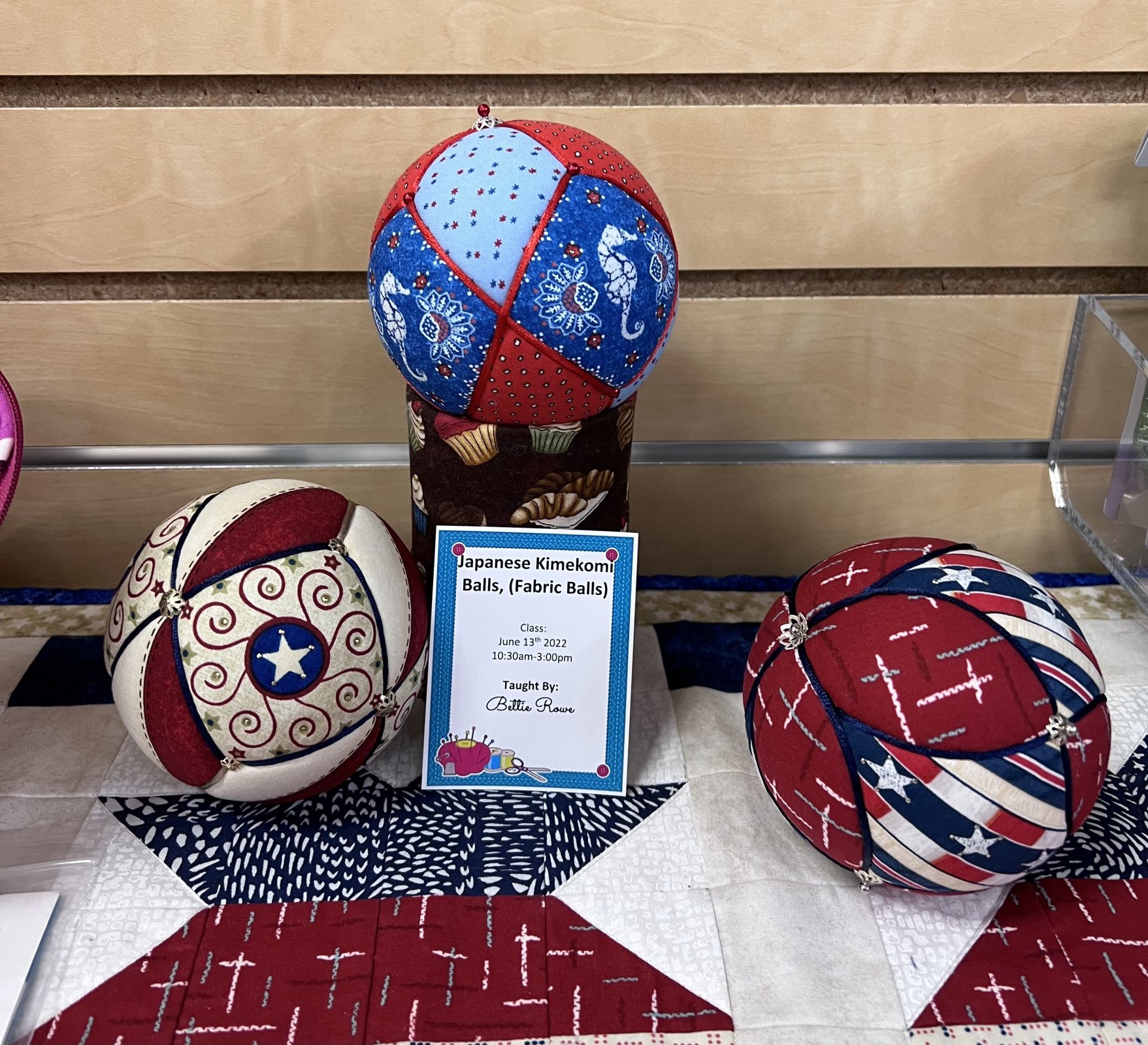 Japanese Kimekomi Balls (Fabric Balls)