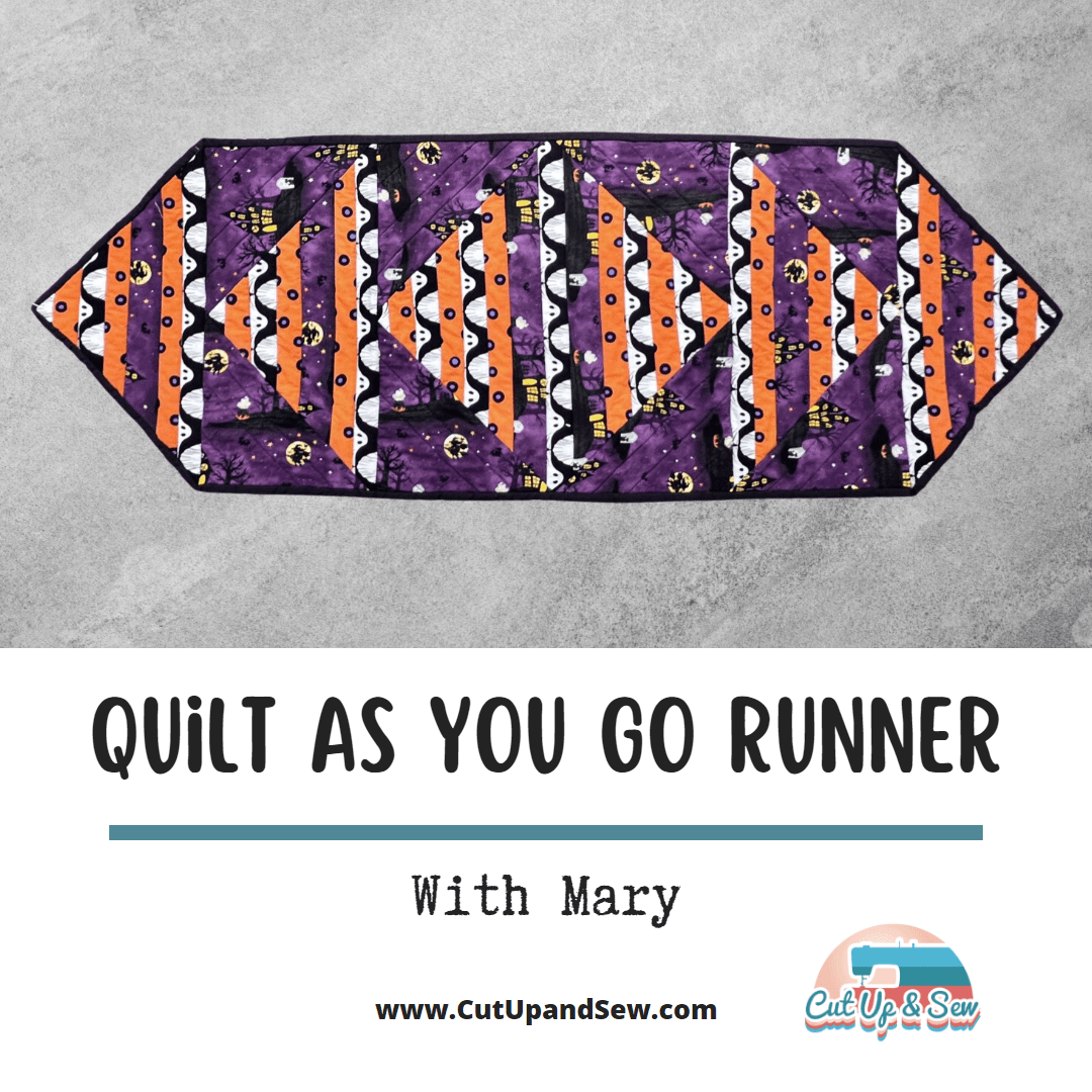 Quilt As You Go Table Runner