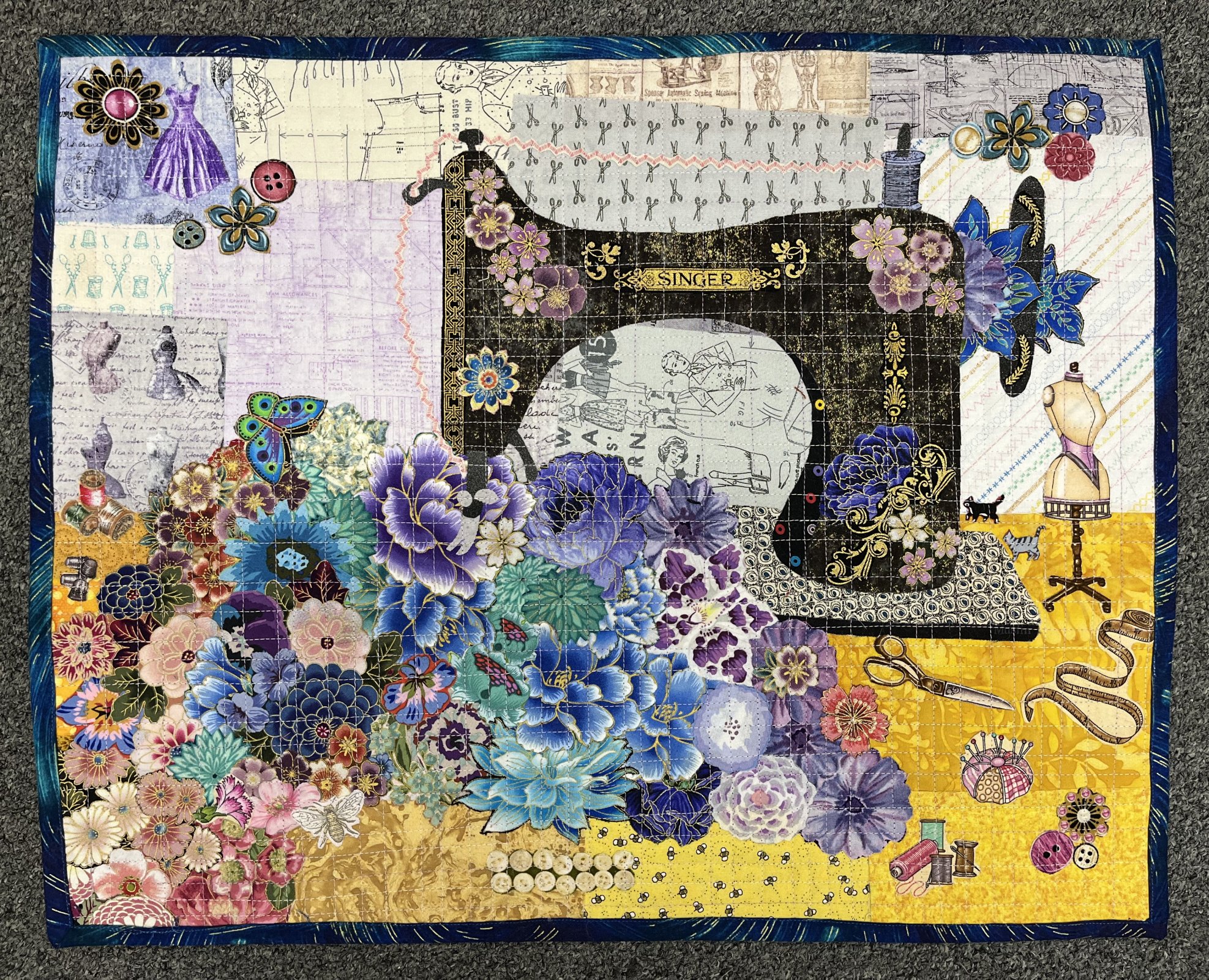 Sewing Machine Collage