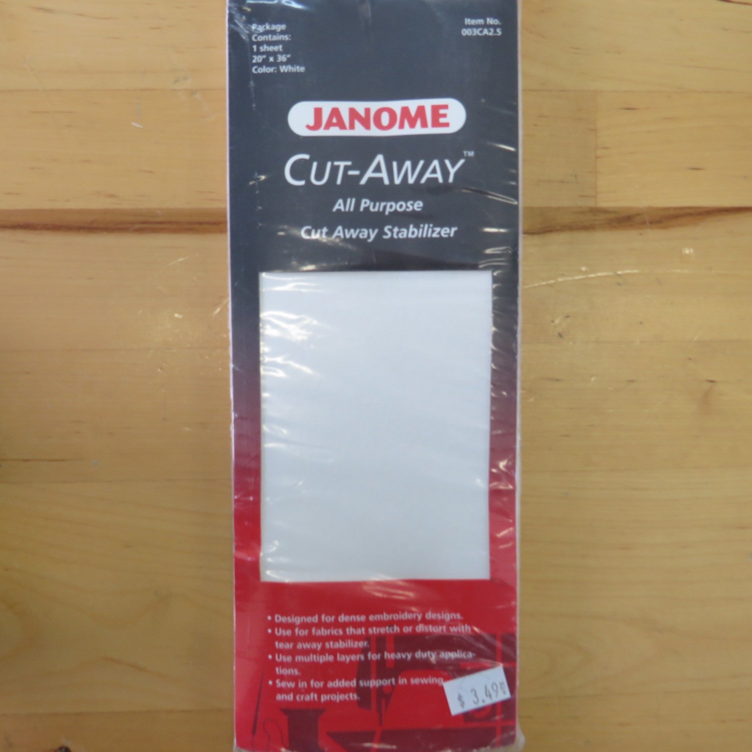 CutAway All Purpose Cut Away Stabilizer 732212108112