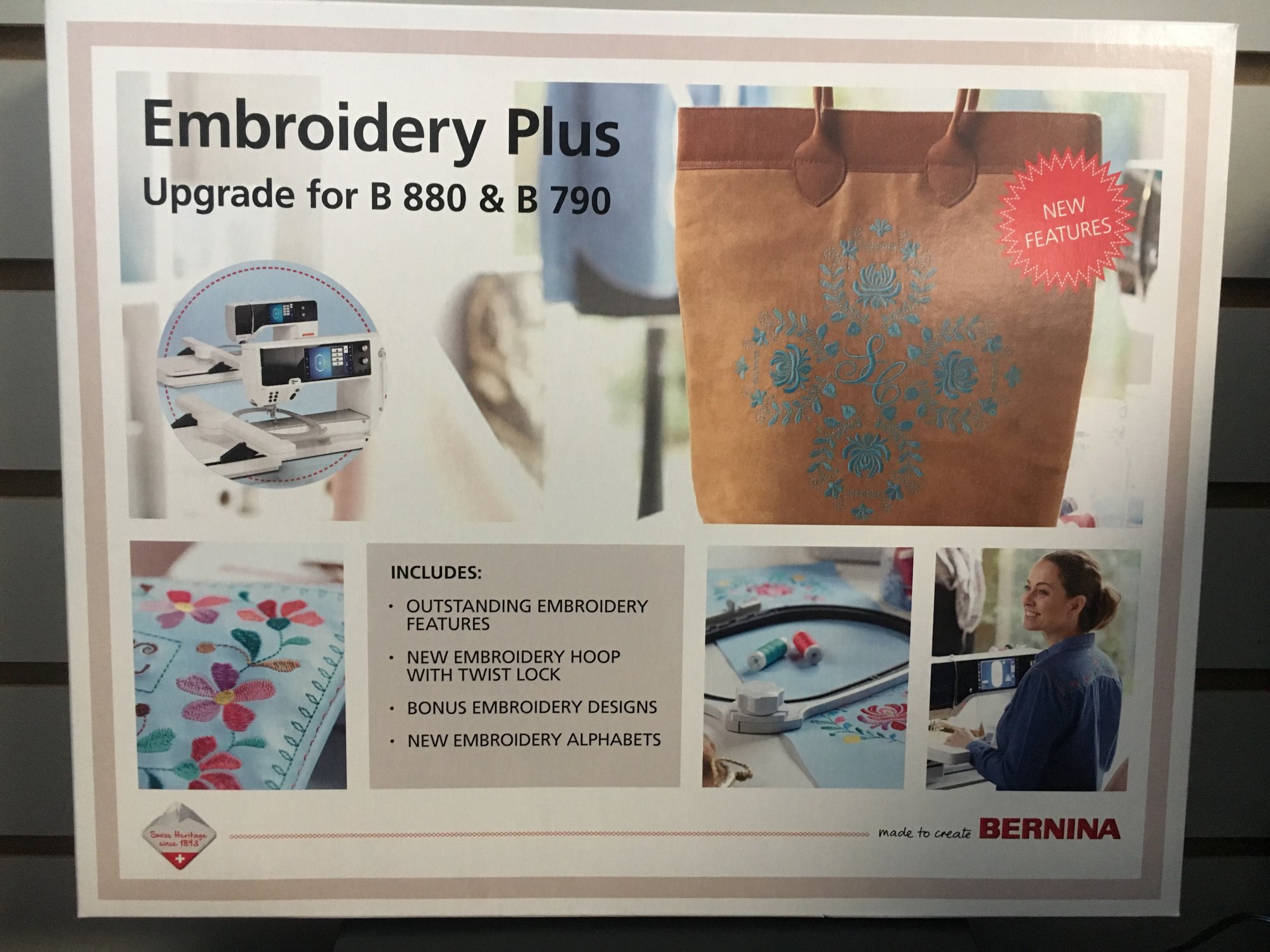 Bernina Embroidery Plus Upgrade for B 880 & B 790 1029507000