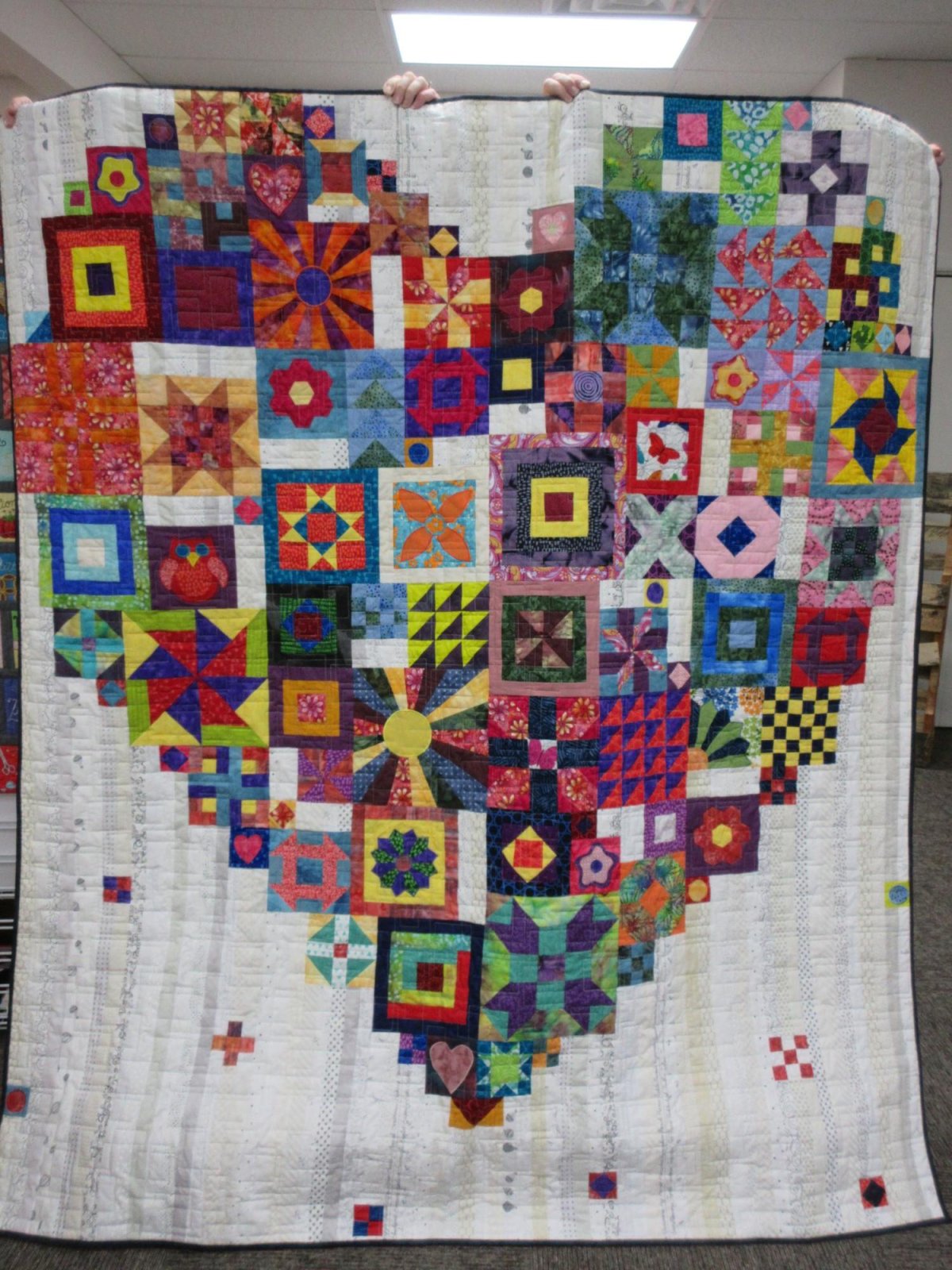 Boho Heart Quilt
