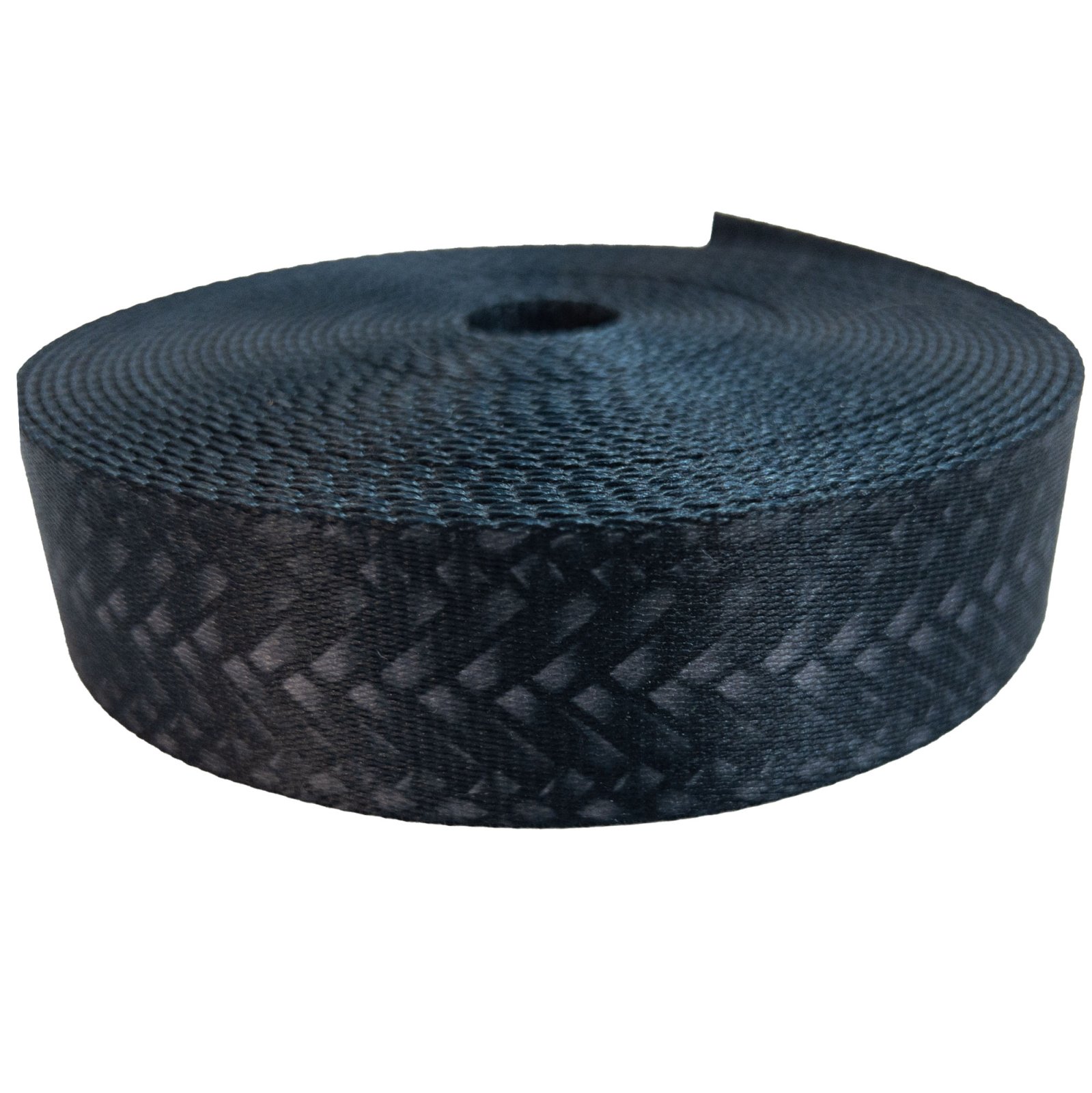 bing Polyester 1 1/2 Inch Braided Leather