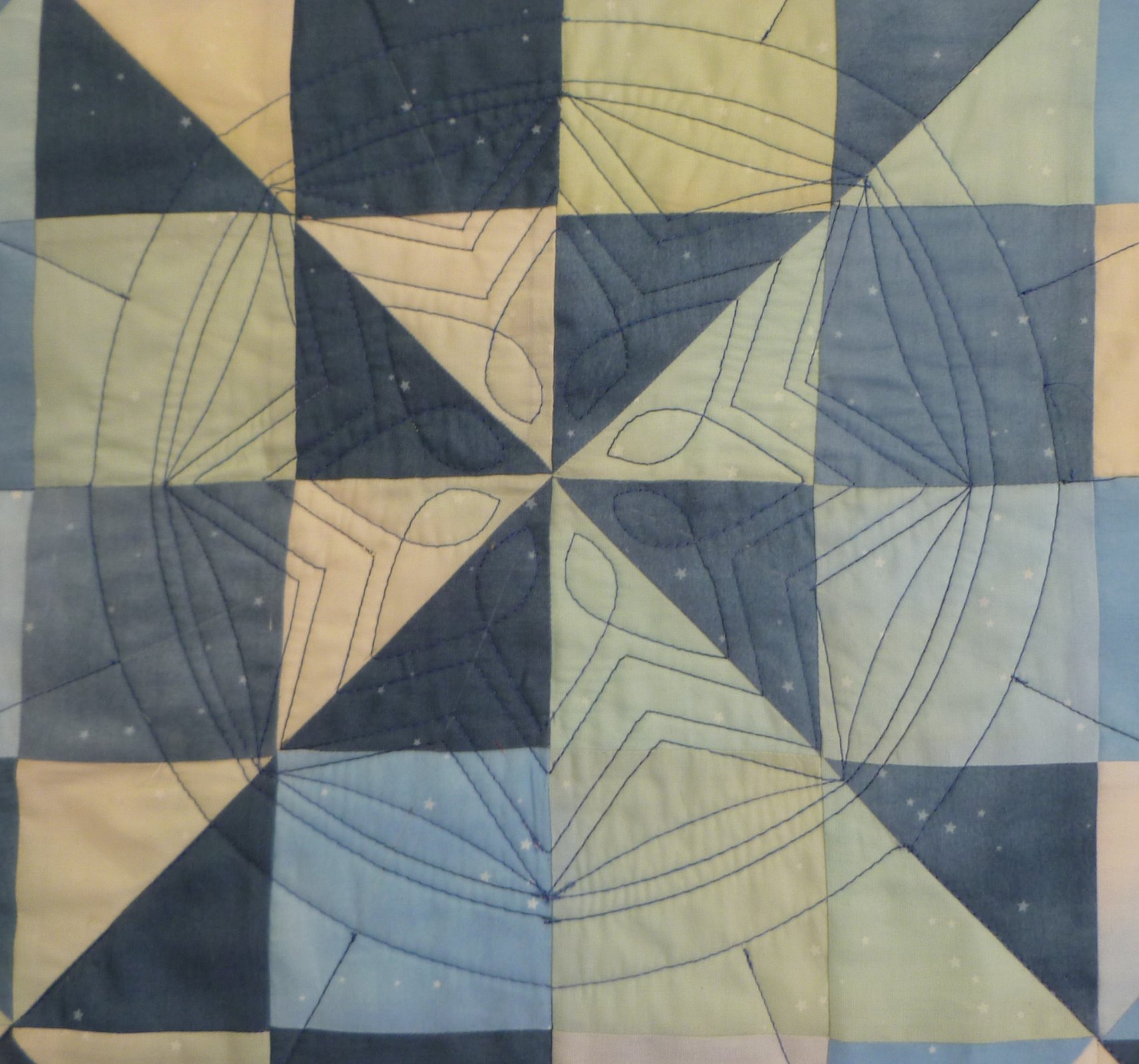 Ruler Work Quilting (Clamshell Template)