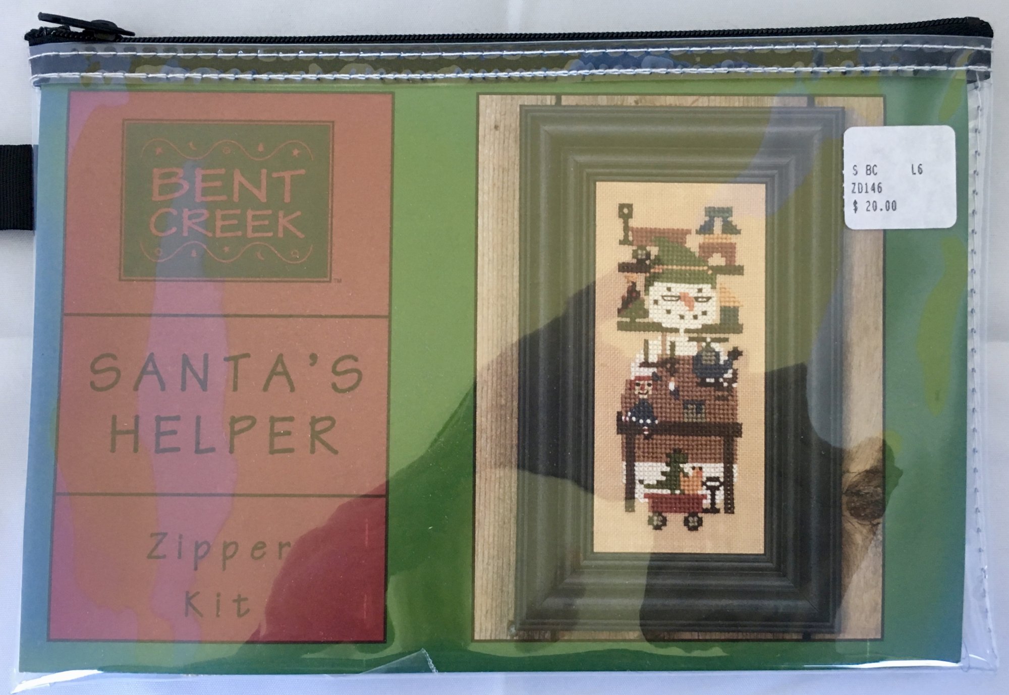 Bent Creek Santa's Helper Zipper Kit