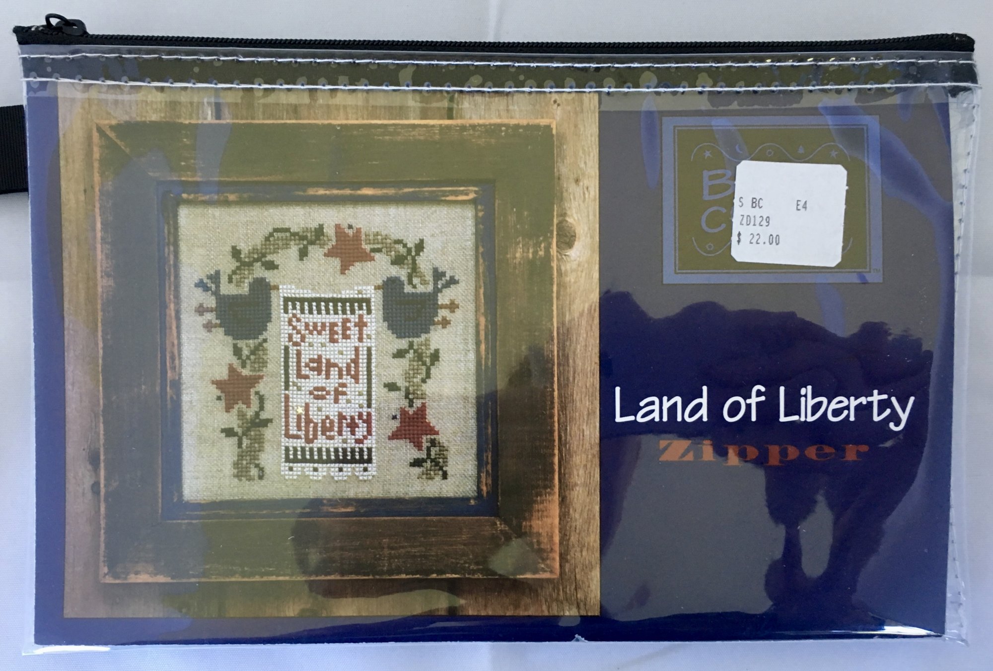 Bent Creek Land Of Liberty Zipper Kit