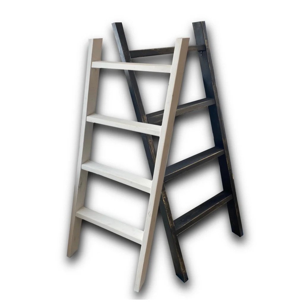 Quilt Ladder White
