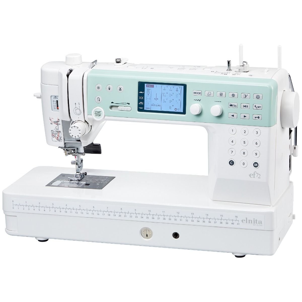 Elna Elnita ef72 Computerized Sewing and Quilting Machine 324815