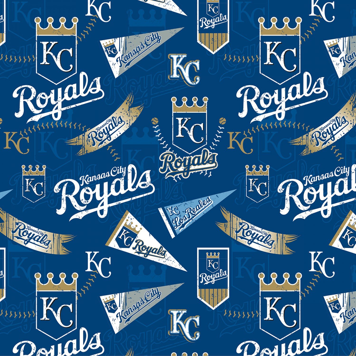 MLB Logo Kansas City Royals 60 14417B Pennants