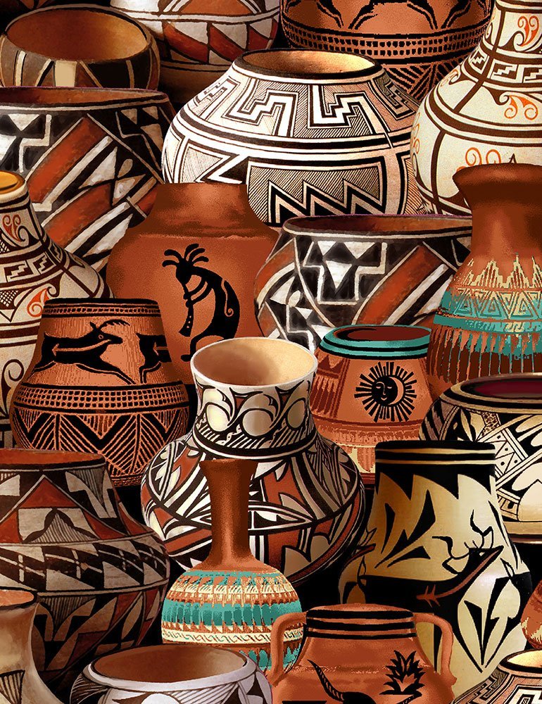 Southwest Pottery C7353 Multi