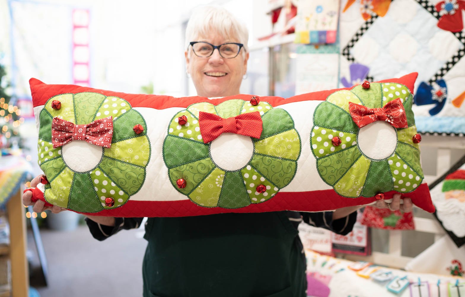 Kimberbell Bench Pillow