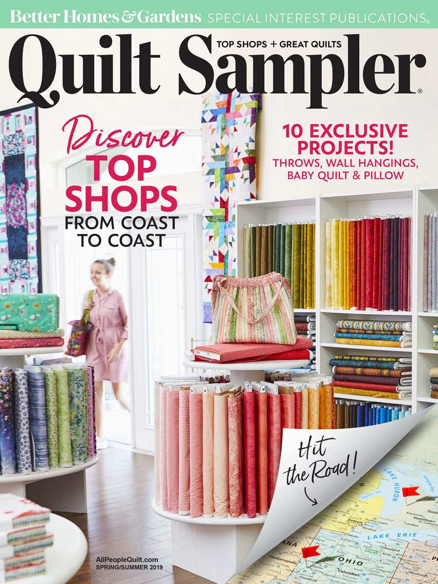 Quilt Sampler Magazine Spring 2019 1550781058
