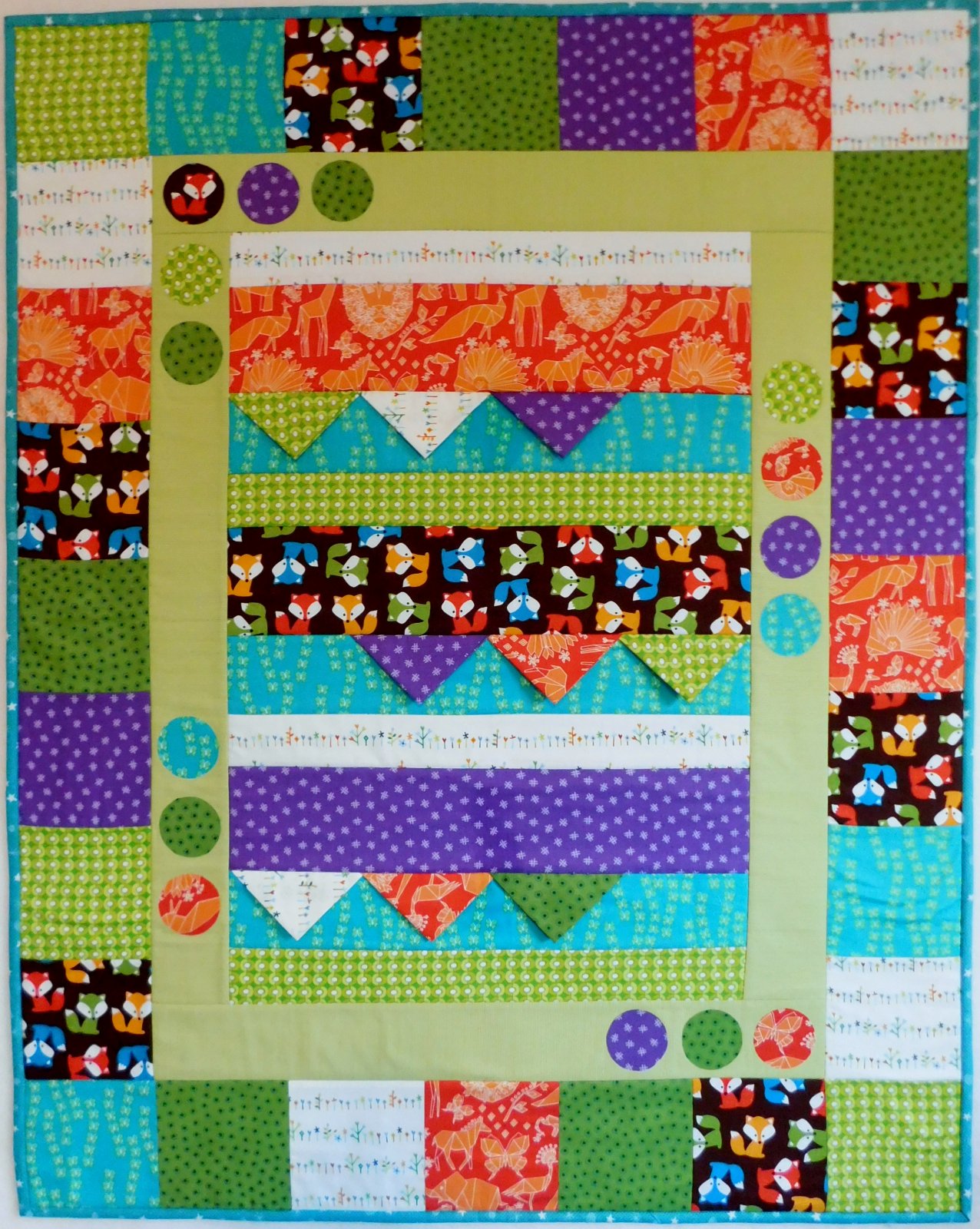Quilt As You Go Baby Quilt