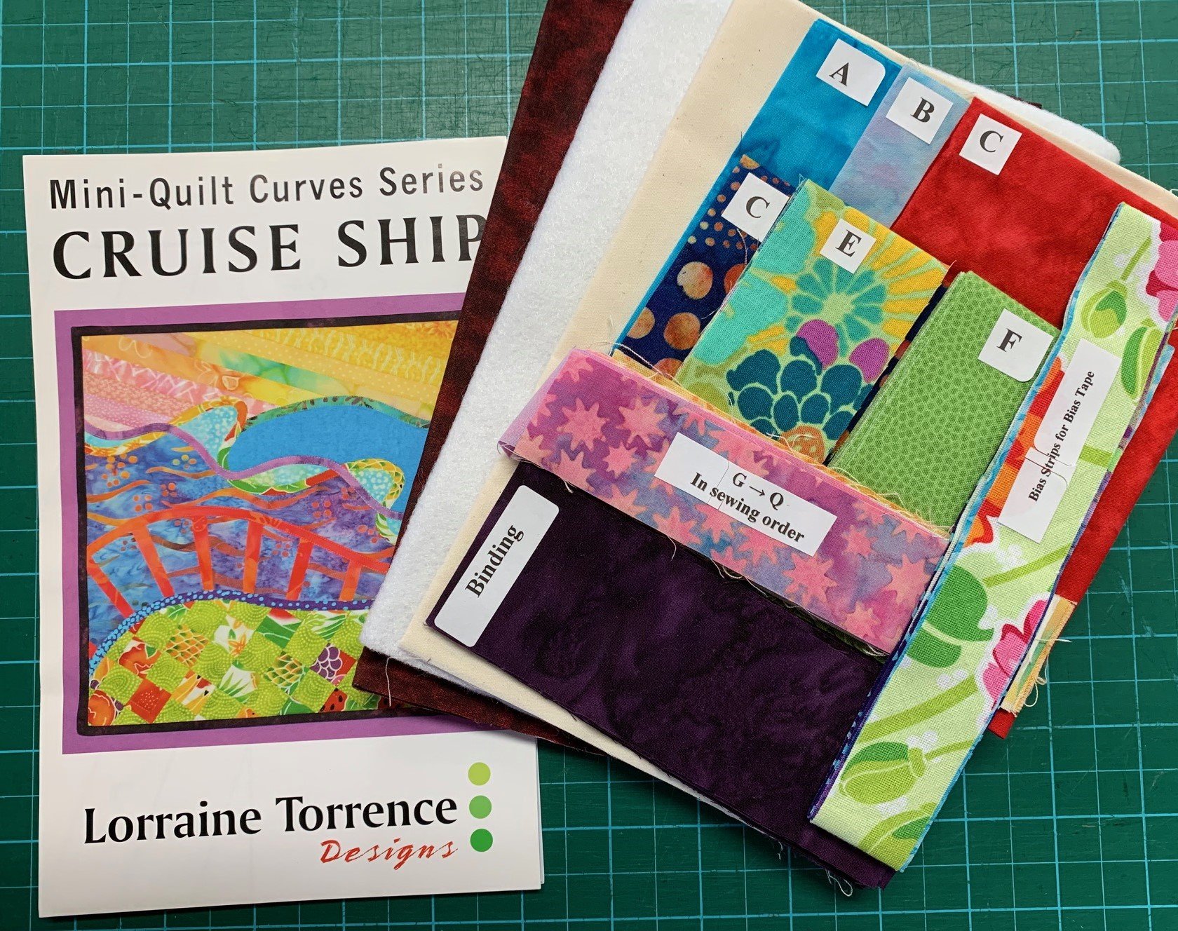 Cruise Ship Mini Quilt Kit