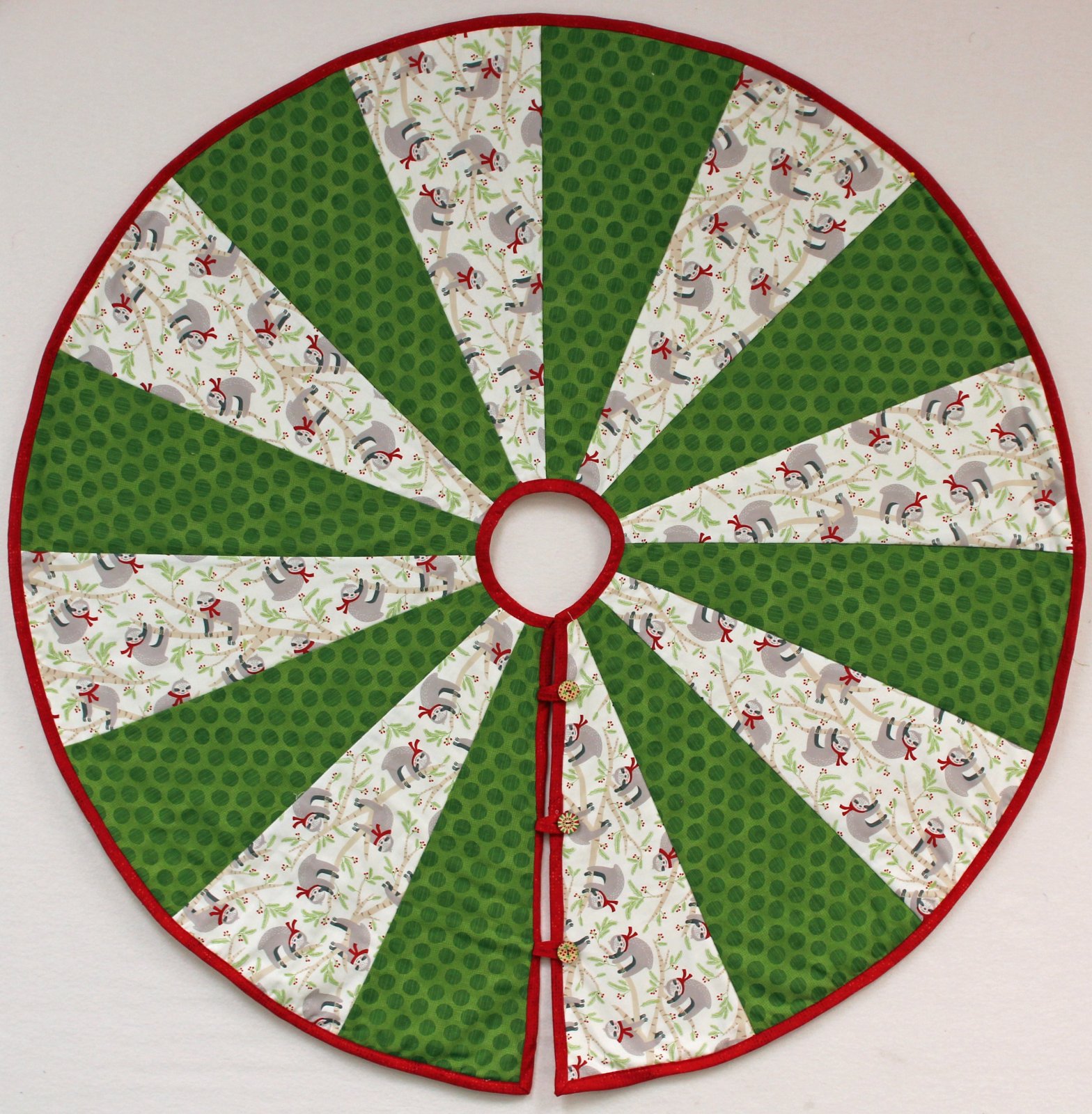 IN PERSON QuiltAsYouGo Tree Skirt