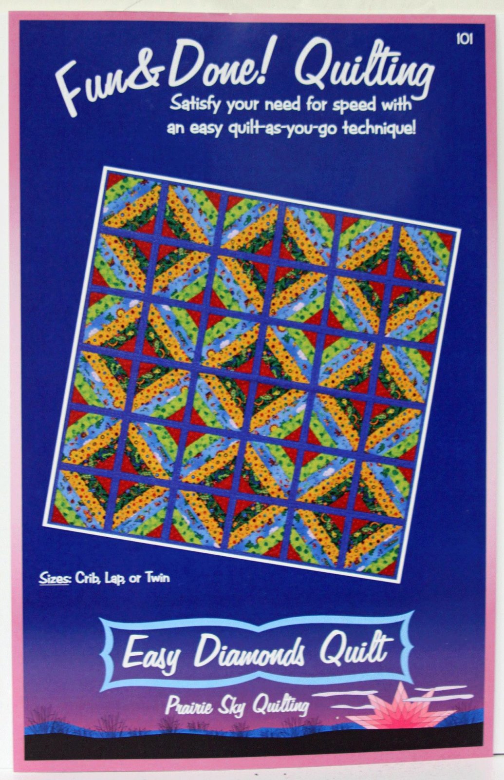 Easy Diamonds Quilt Pattern