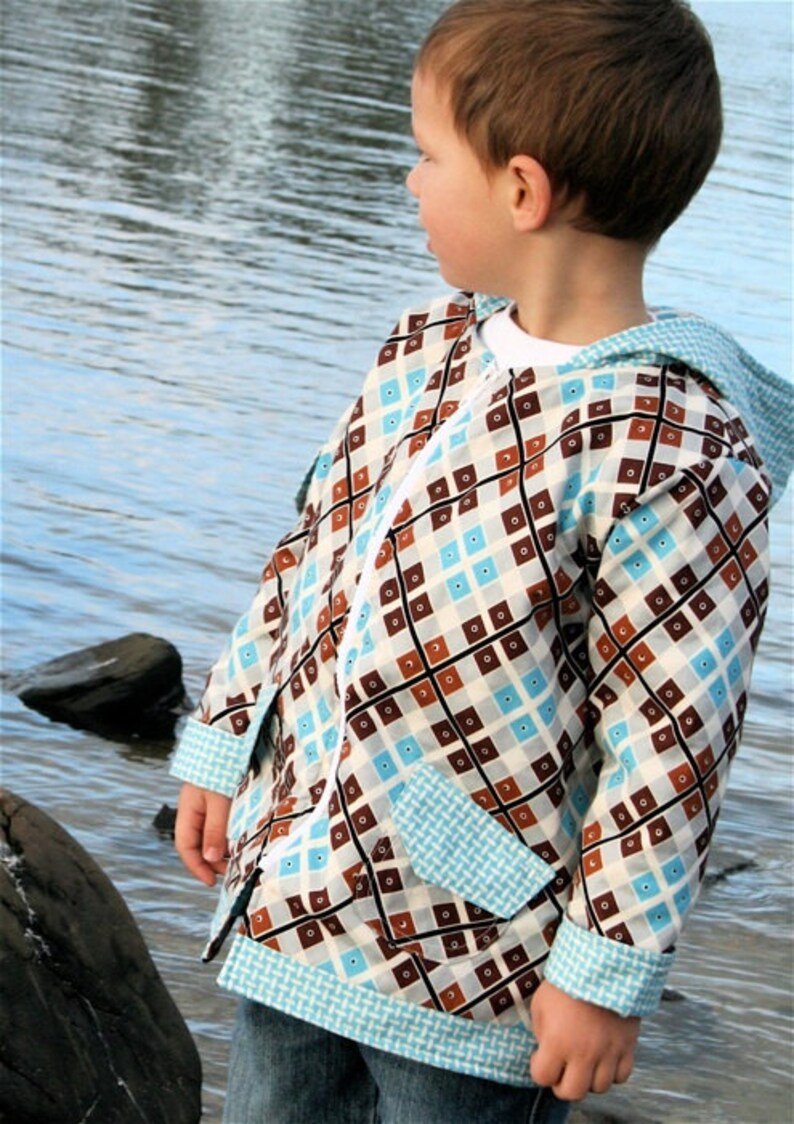Big Downtown Boy Jacket Pattern