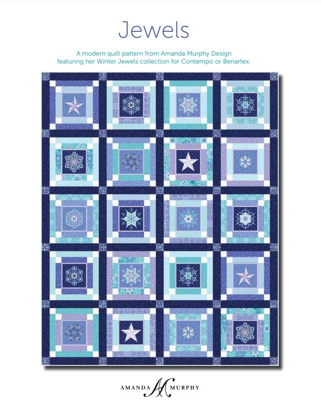 Jewels Throw Quilt Fabric Kit 000000191506