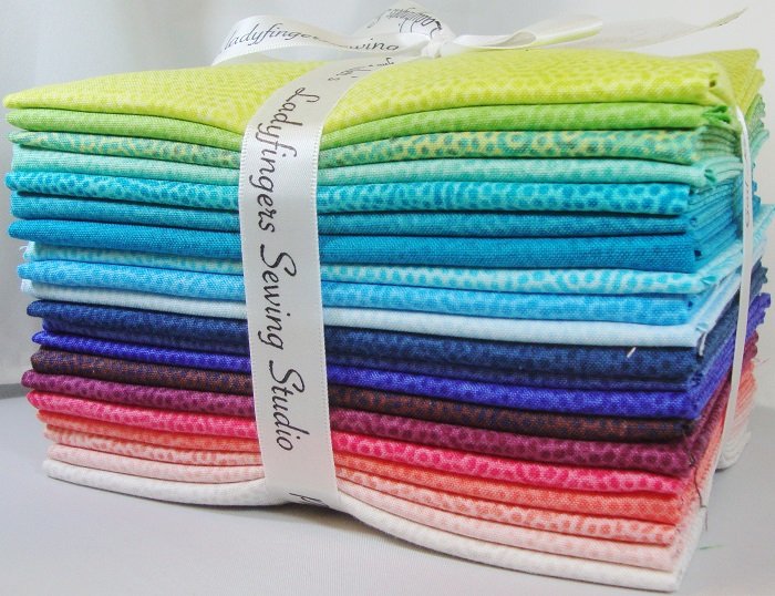 Dimples GO! Qube Fat Quarter Bundle