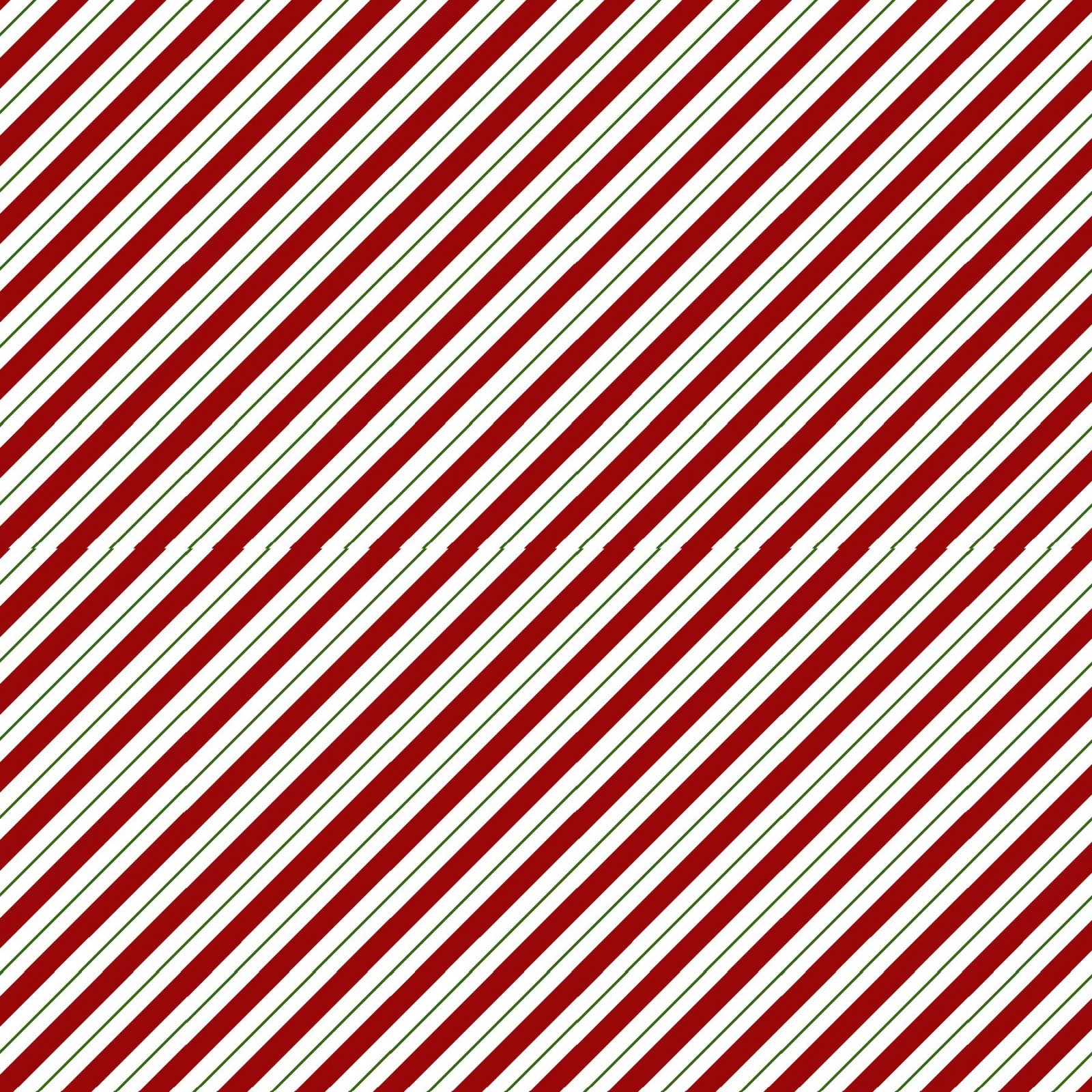 HGHolly HIll Christmas 248118 White Candy Cane Stripe