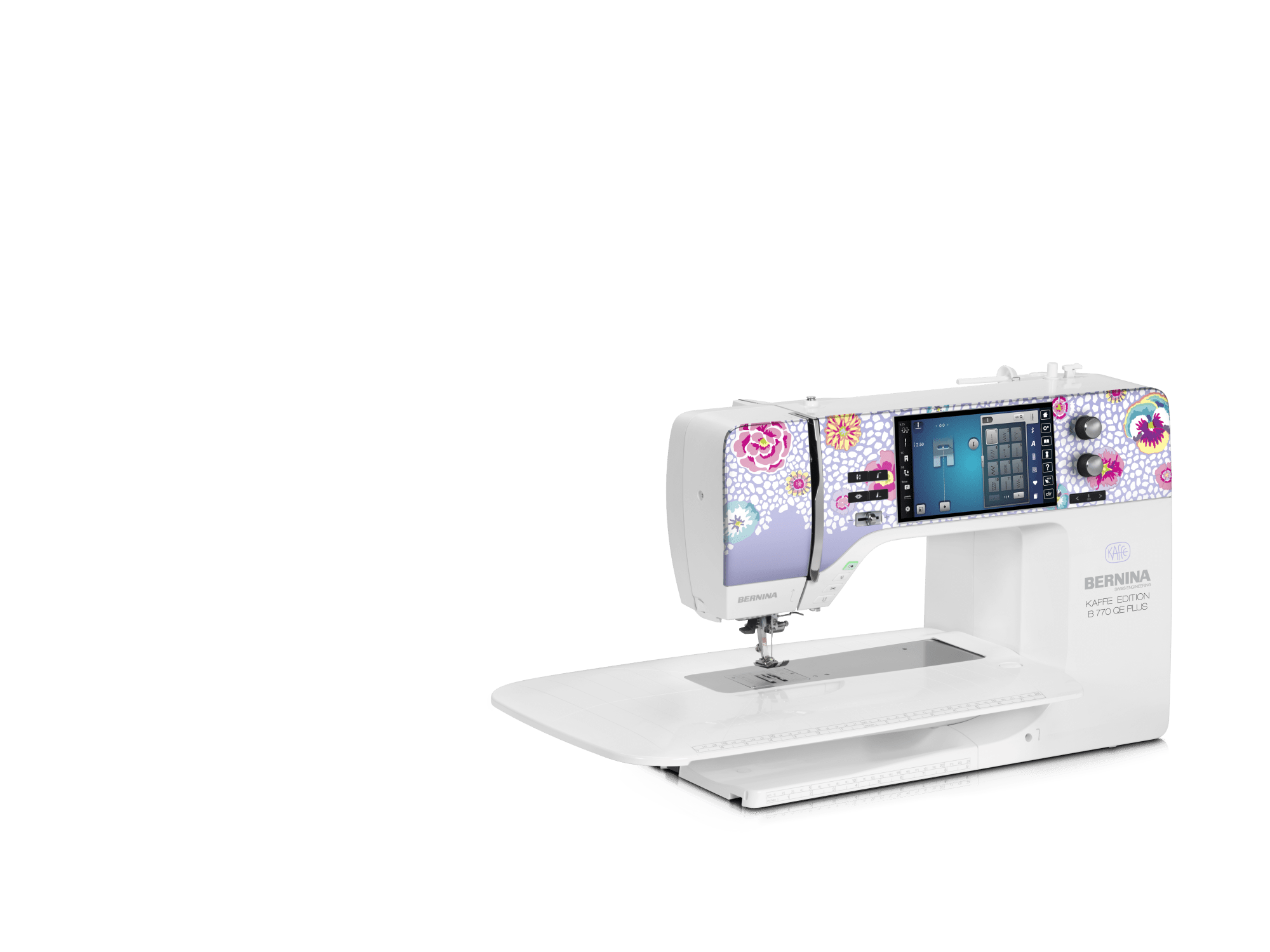 BERNINA 770QE PLUS Sewing Machine Kaffe Edition