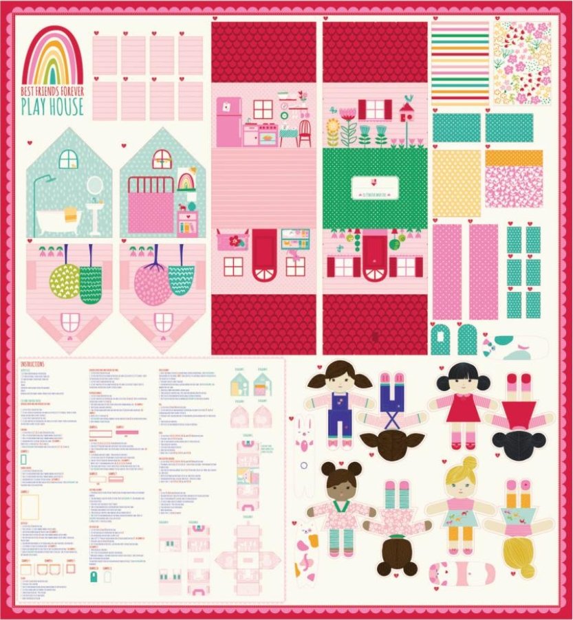 Best Friends Forever Playhouse Panel