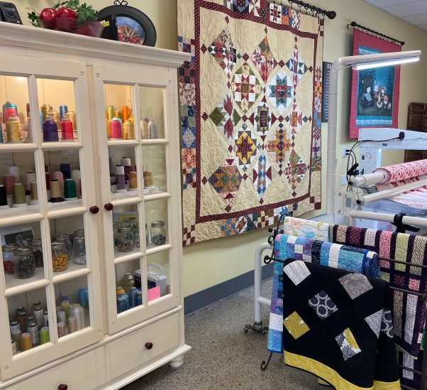 Sheridan Kay Quilting is an APQS and Intelliquilter Showroom