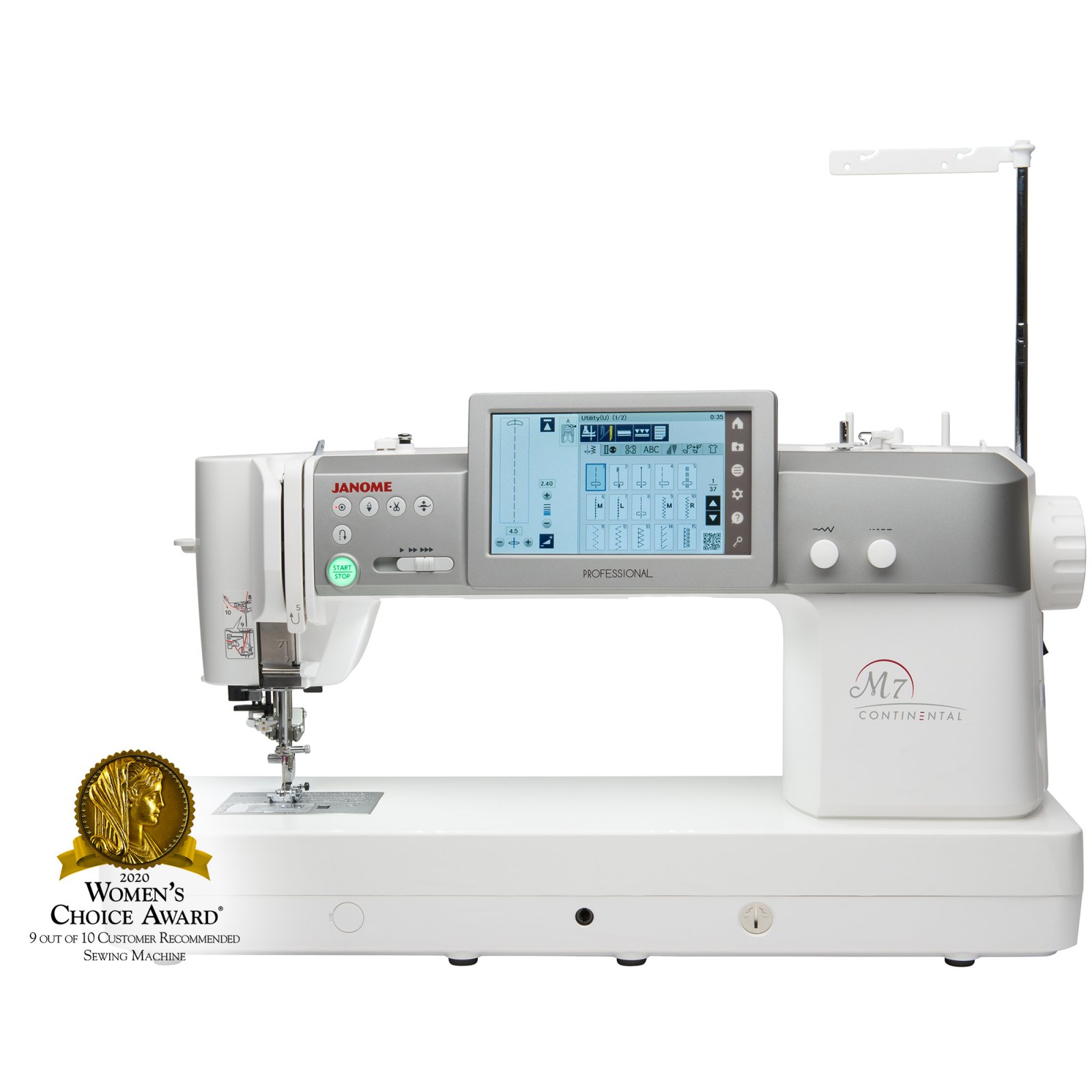 Janome Continental M7 Professional Quilting and Sewing Machine