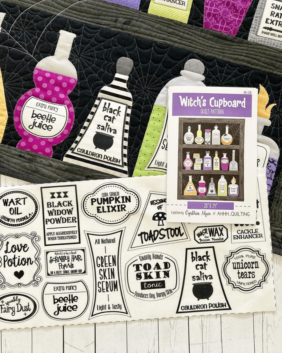 Witch's Cupboard Label Fabric