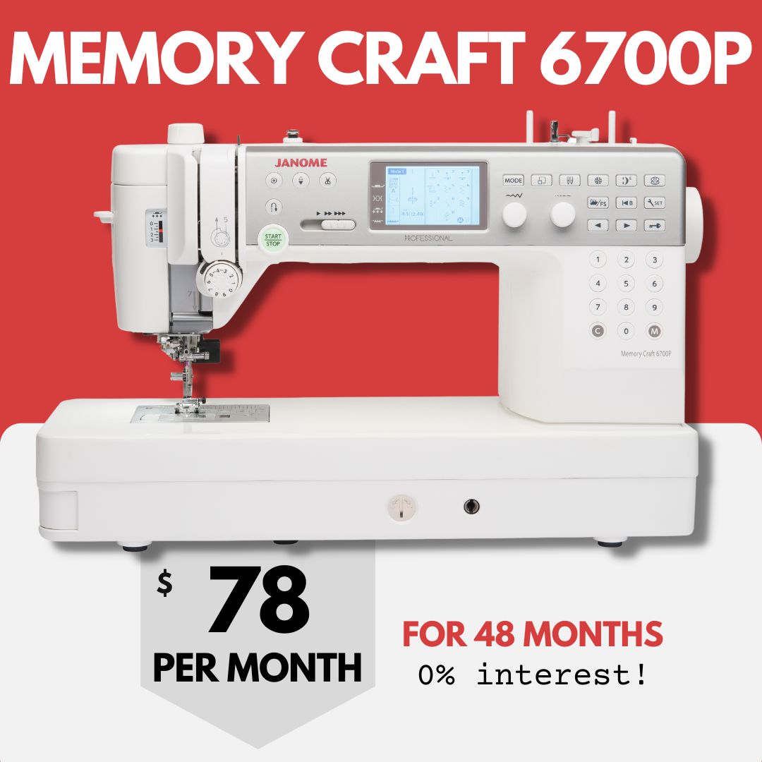 Authorized Dealer for Janome Sewing Machines