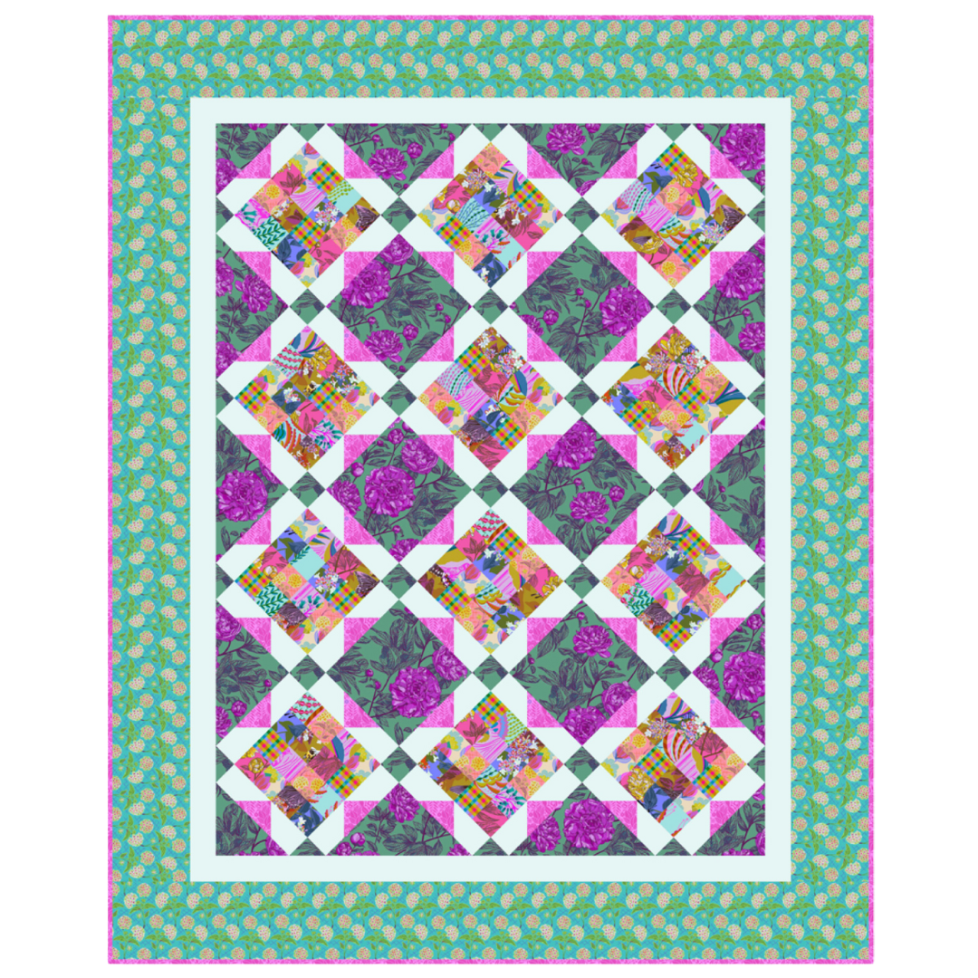 French Garden Quilt Kit