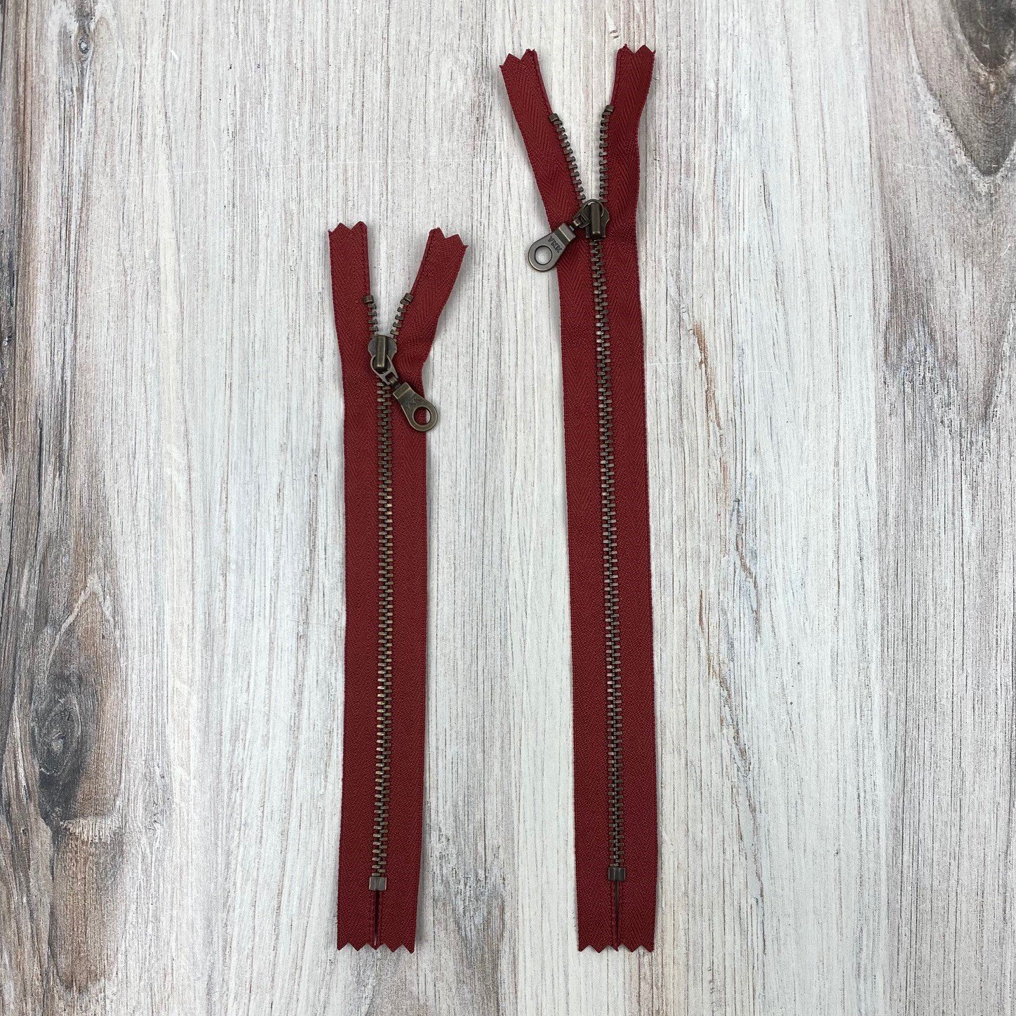 YKK Metal Zippers