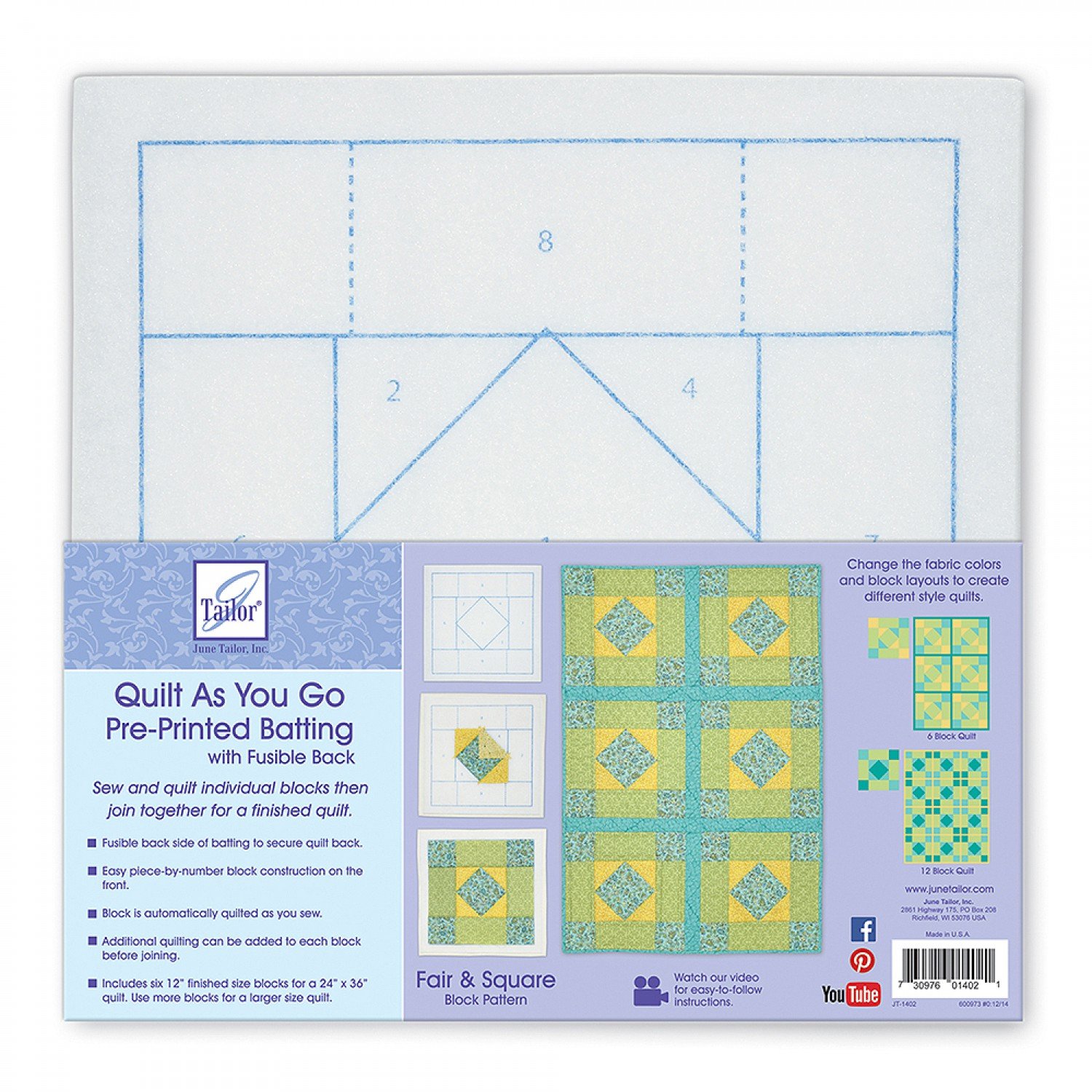 Quilt As You Go Fair & Square