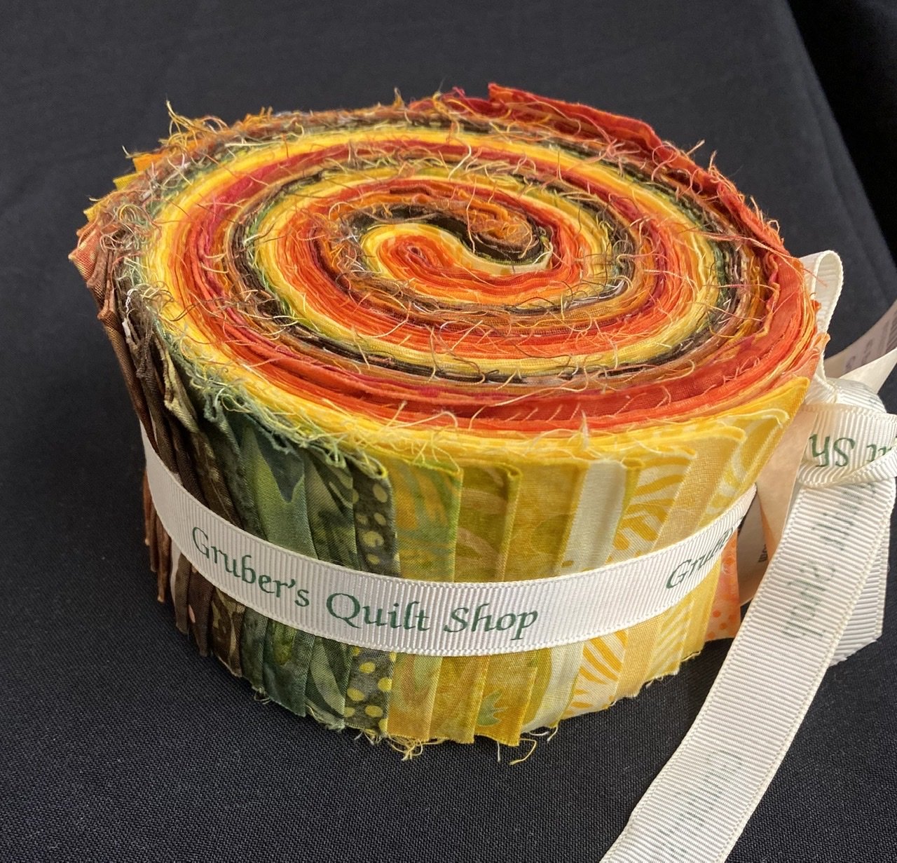 40 Autumn Batik Jelly Roll Strips