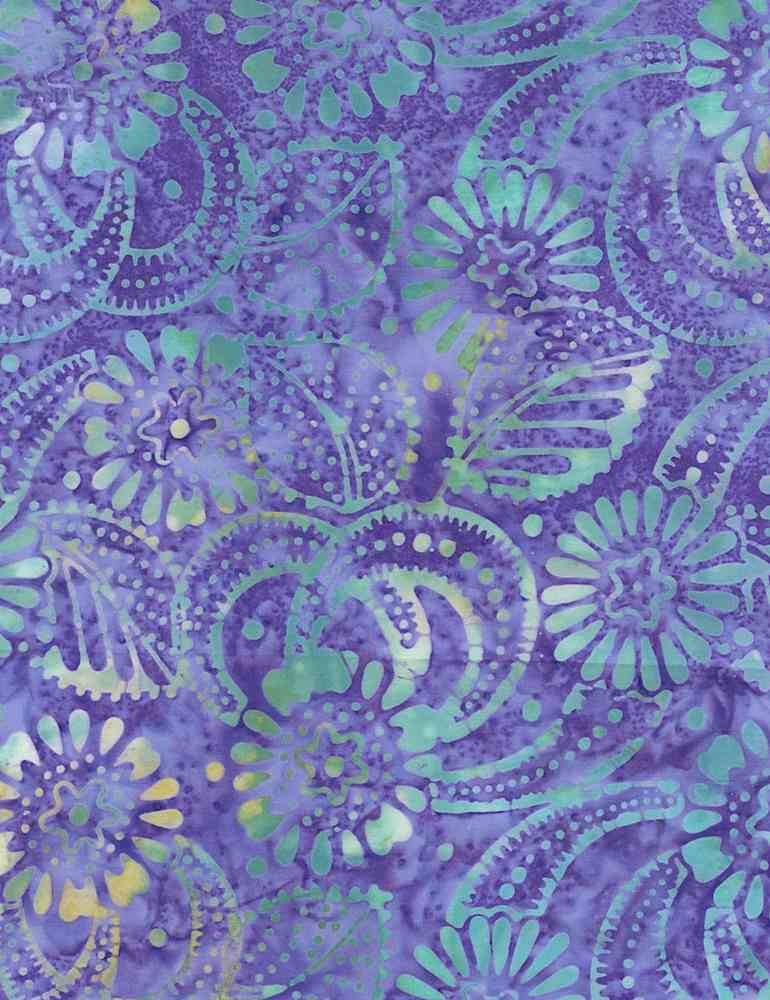 Tonga Fantasy Cactus Flower Punch Hyainth Batik 840035962467