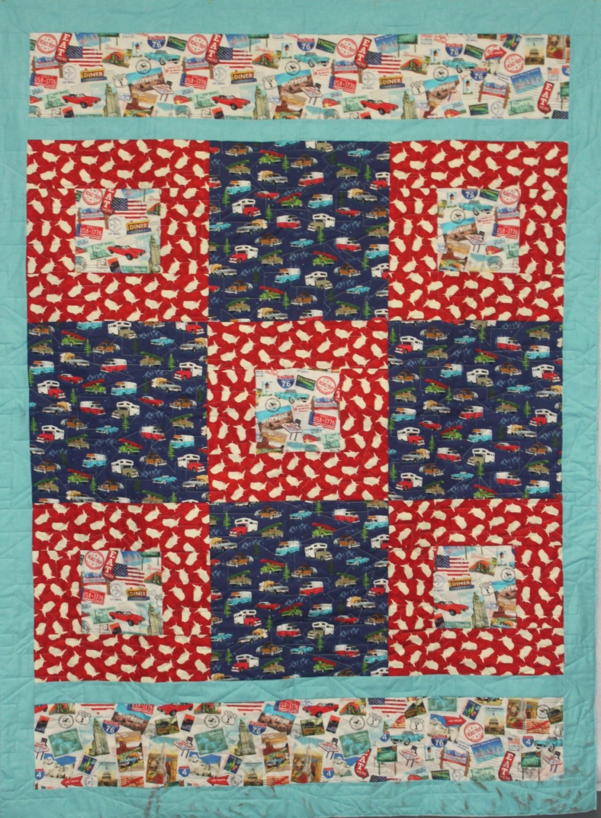 American Road Trip Liberty Bell Quilt Kit 869293