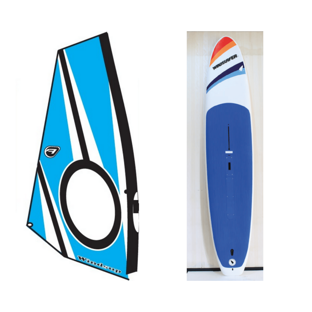 Windsurfer LT Flatdeck w/Aerotech Wind/SUP Rig Package