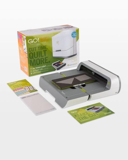 GO! Accuquilt Big Electric Fabric Cutter Starter Set 55500 699195555008