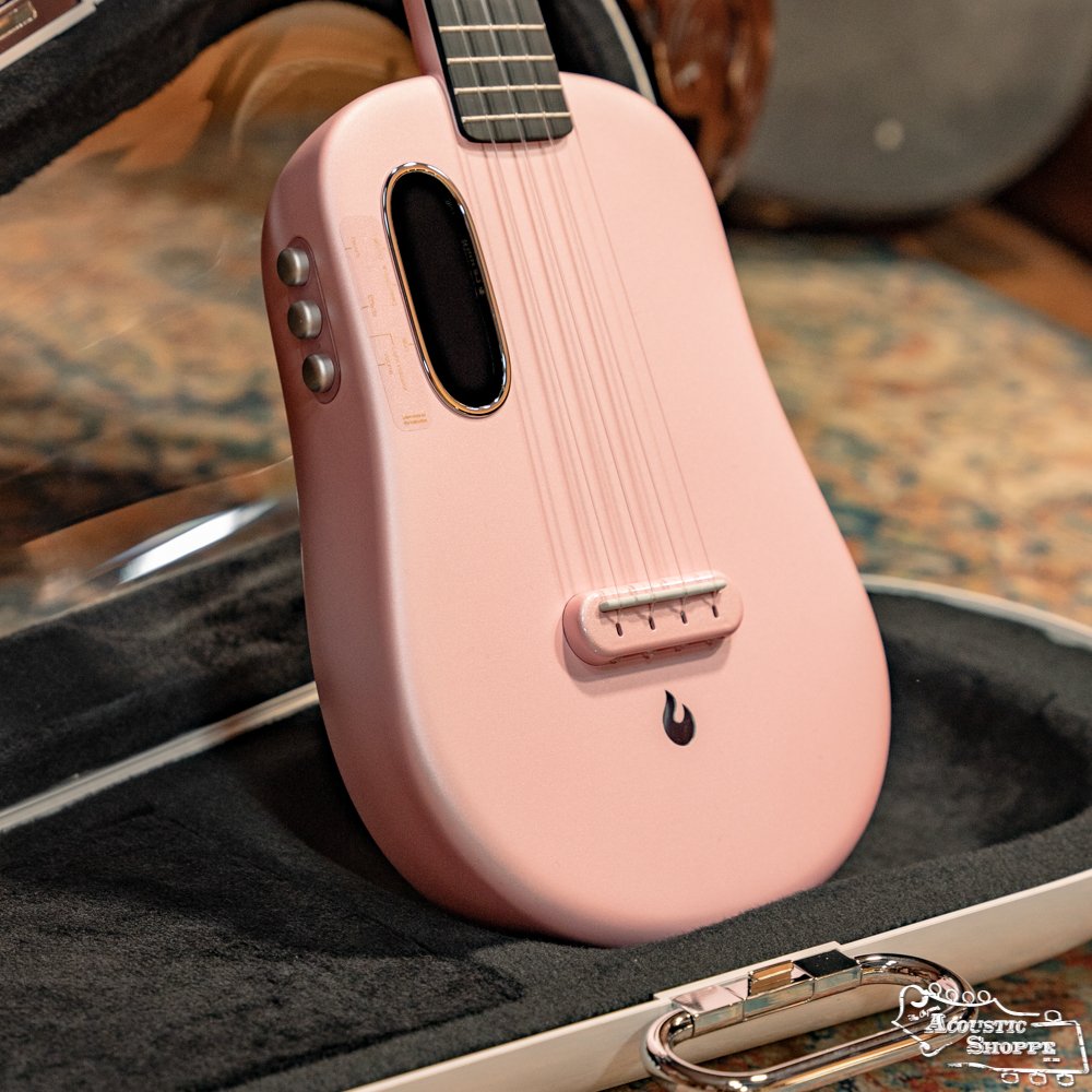Lava U FreeBoost 23 Carbon Fiber Ukulele w/ Space Case Pink 7911