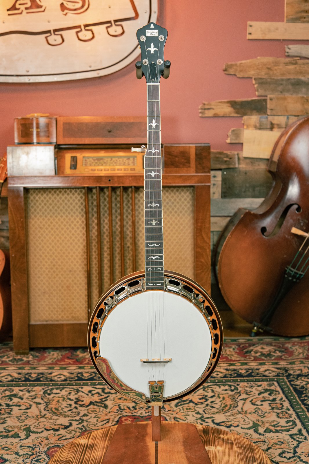 Recording King RKR35BR Resonator Banjo with Tone Ring 0180