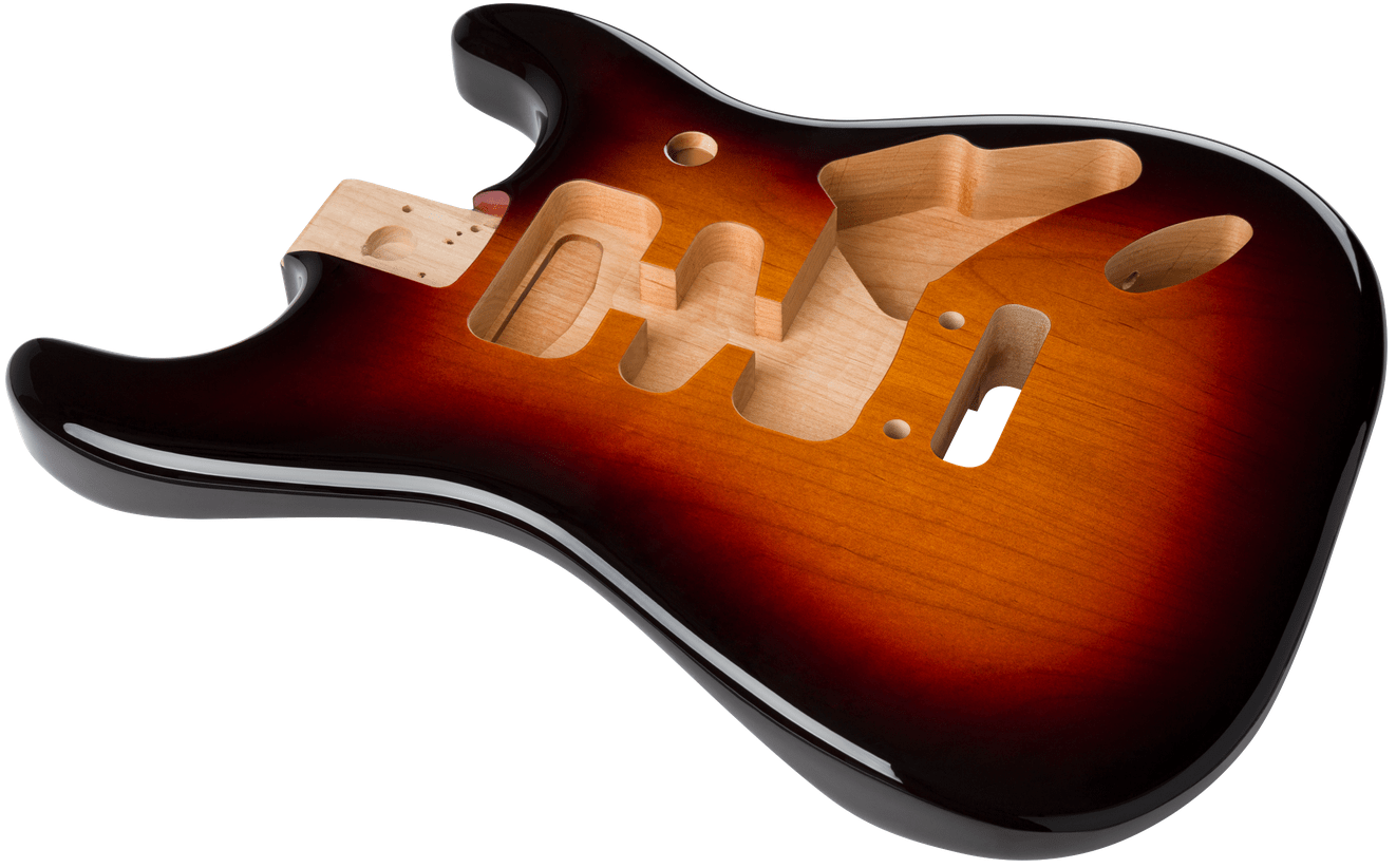 Fender Deluxe Series Stratocaster Alder Body Contoured Neck Heel 2Point Tremolo 3Color