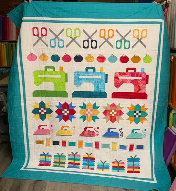 Sew By Row 2022 Saturday Sampler