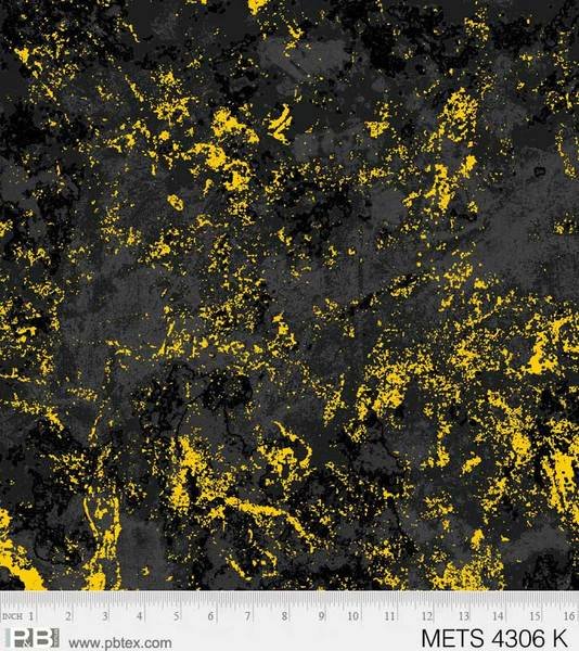 Metallic Studio BLACK/GOLD Color 04306 K