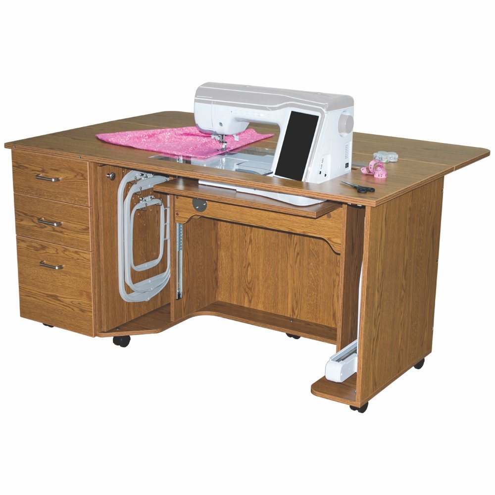 MODEL 6380//EMBROIDERYQUILT OAK//HORN 638085