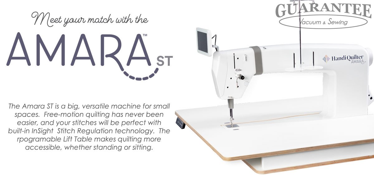 HANDI QUILTER HQ Amara 20 ST with Lift or Insight Table