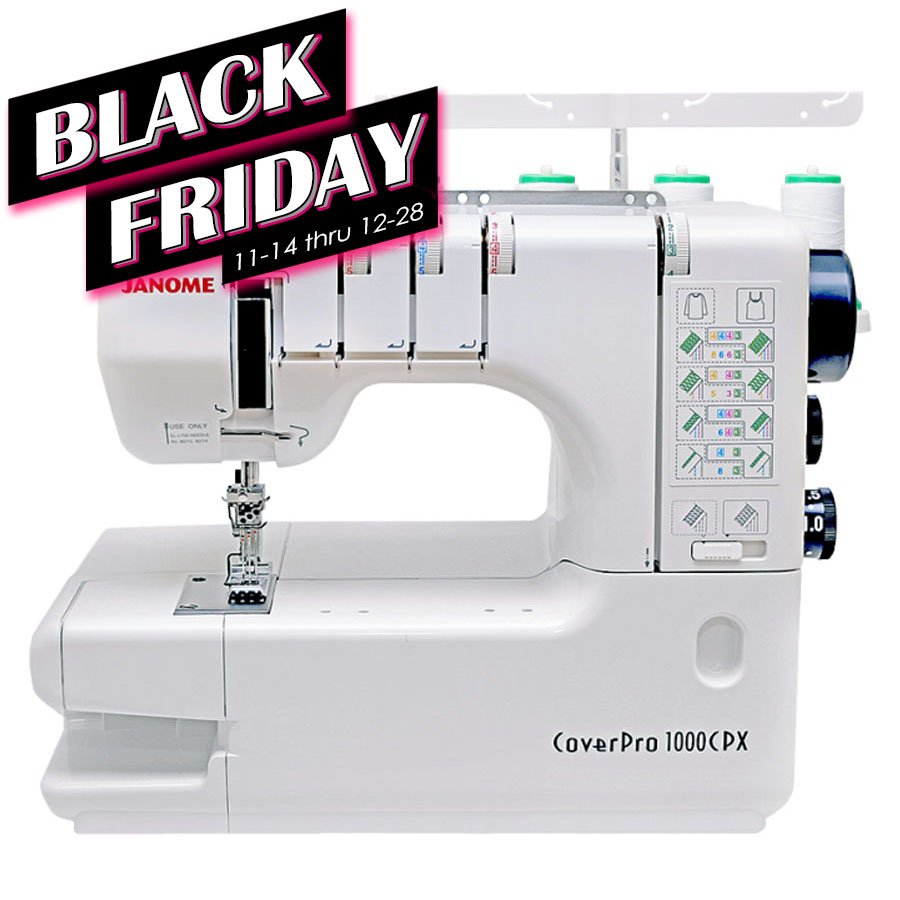 JANOME CoverPro 1000CPX Coverstitch Machine