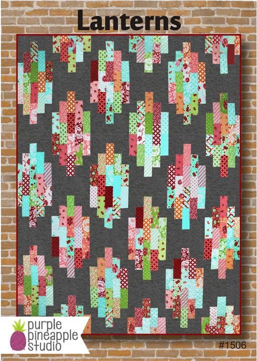 Lanterns Quilt Pattern by Purple Pineapple Studio 791484362967